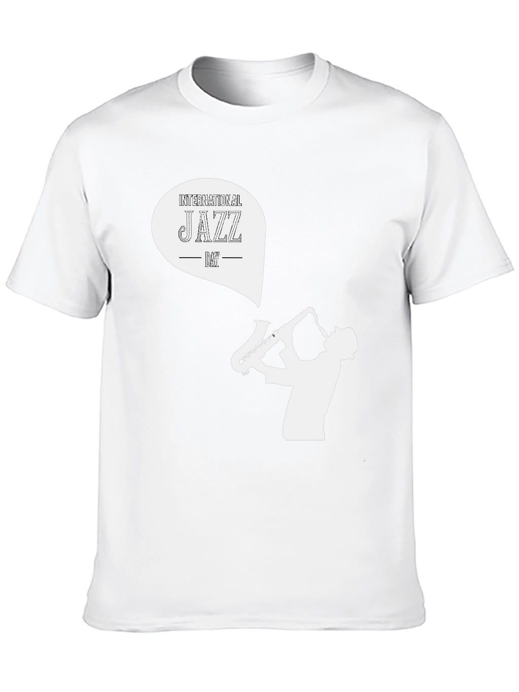 International Jazz Day Black T-Shirt