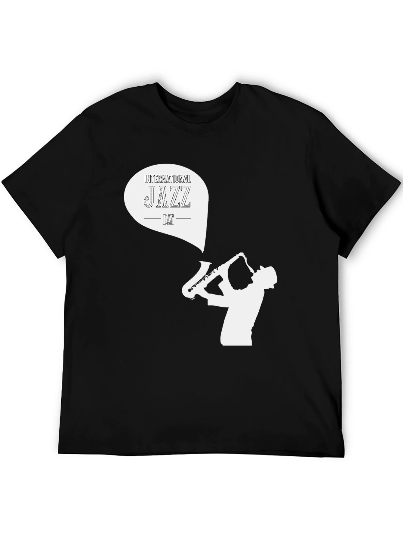 International Jazz Day Black T-Shirt