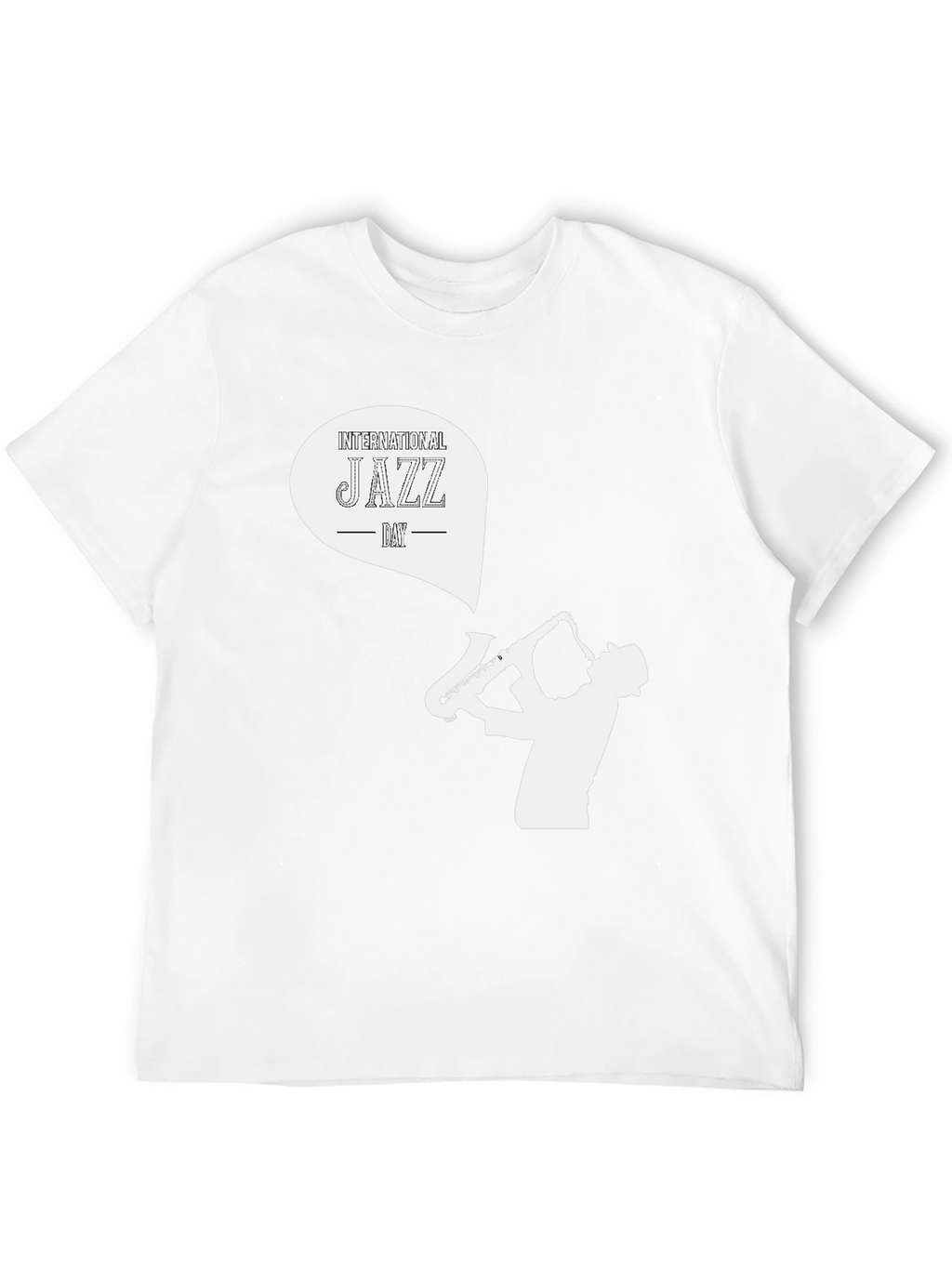 International Jazz Day Black T-Shirt