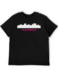 Anchorage Skyline T-Shirt - City Pride Tee