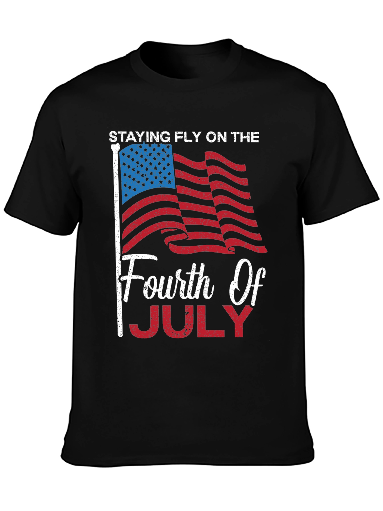 Staying Fly Fourth of July Patriotic Tee