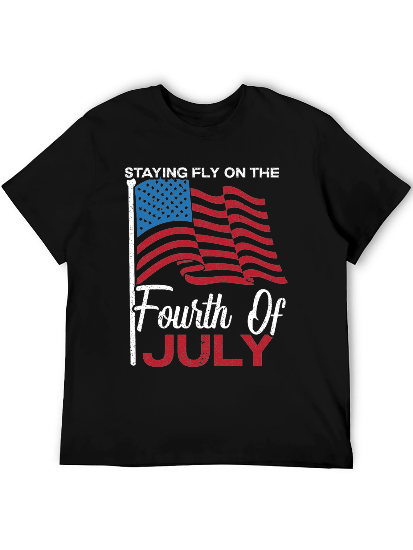 Staying Fly Fourth of July Patriotic Tee