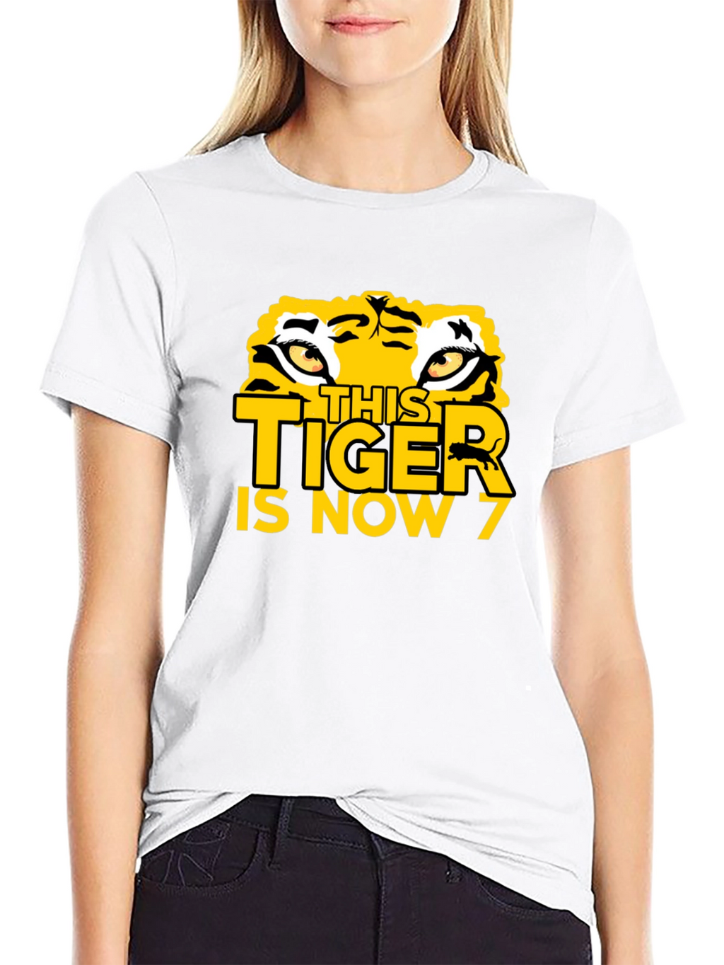 This Tiger is Now 7 Birthday T-Shirt