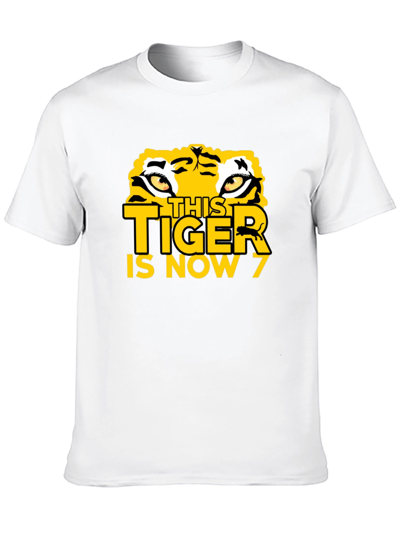 This Tiger is Now 7 Birthday T-Shirt