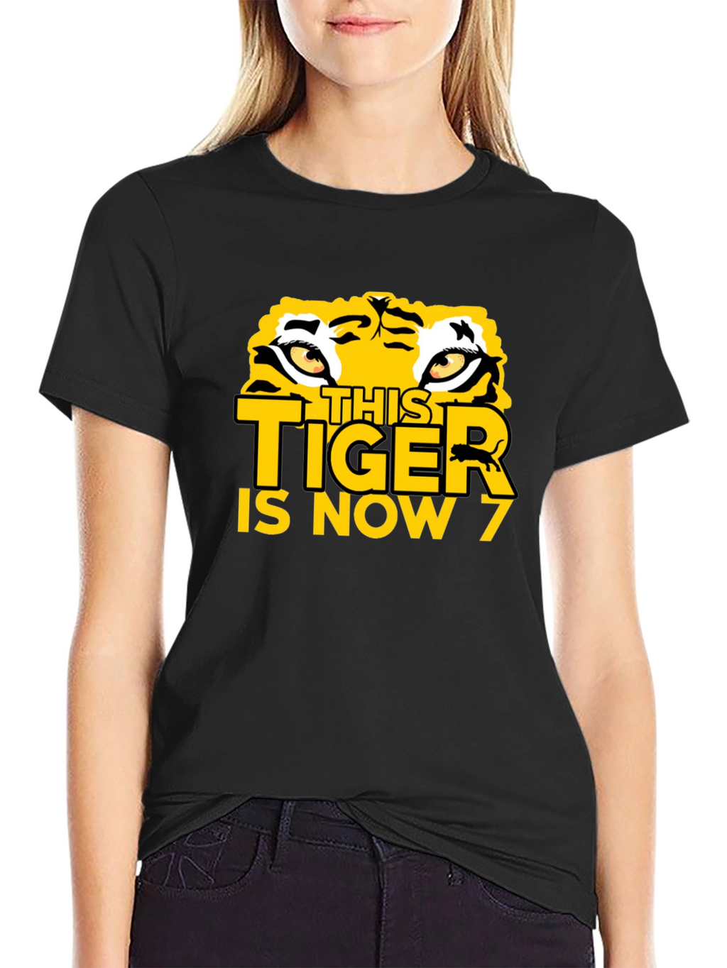 This Tiger is Now 7 Birthday T-Shirt
