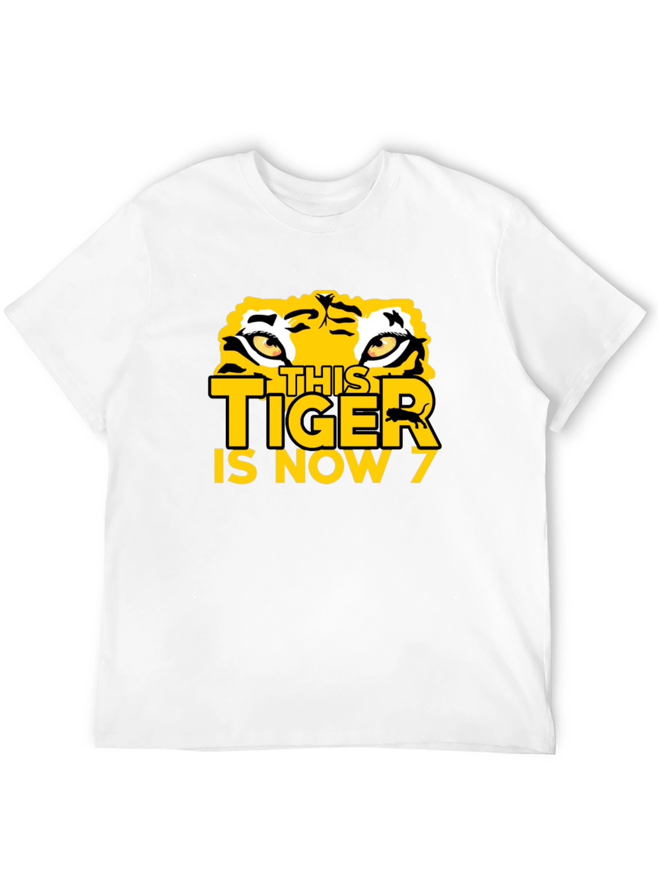 This Tiger is Now 7 Birthday T-Shirt