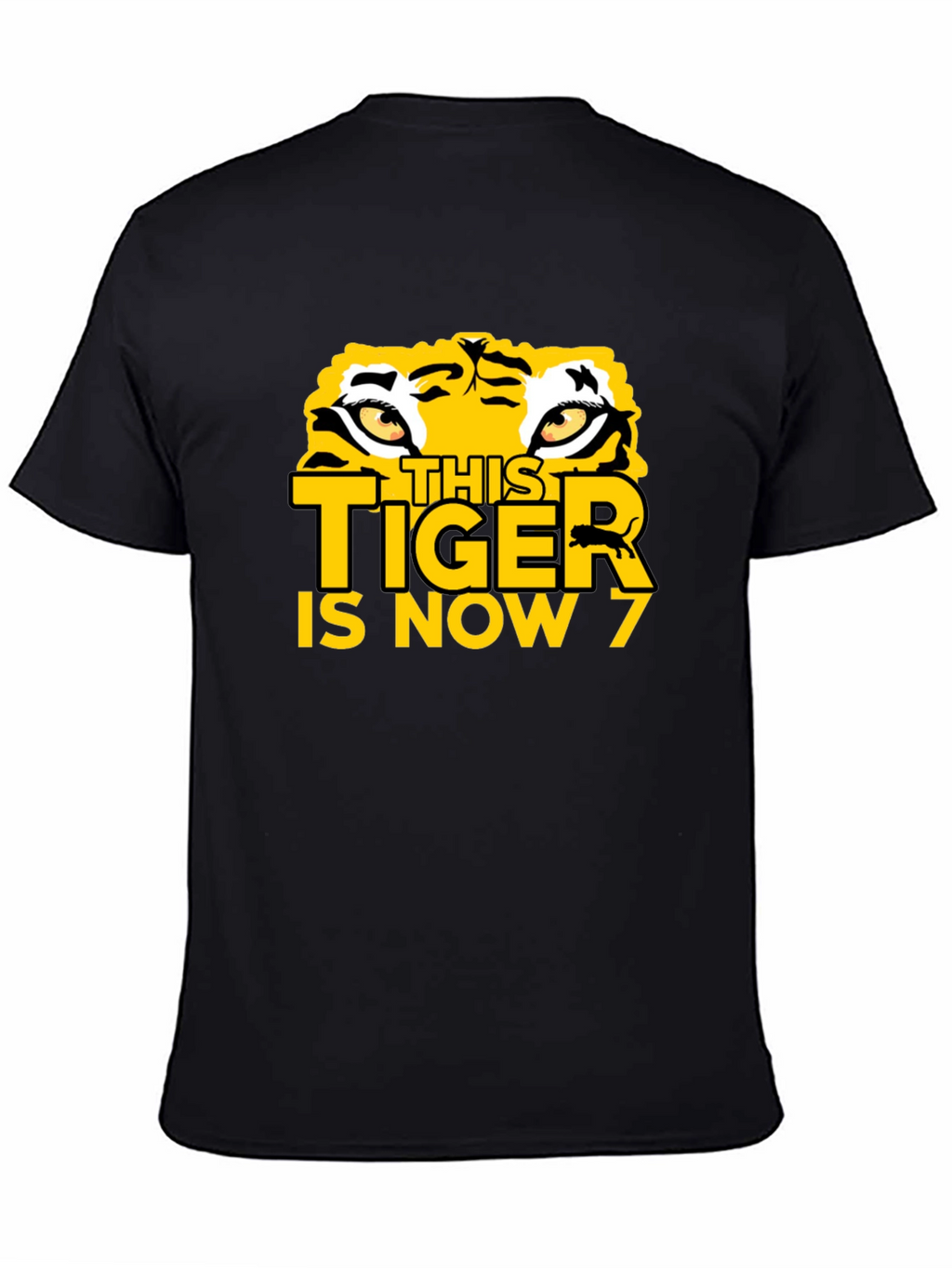This Tiger is Now 7 Birthday T-Shirt
