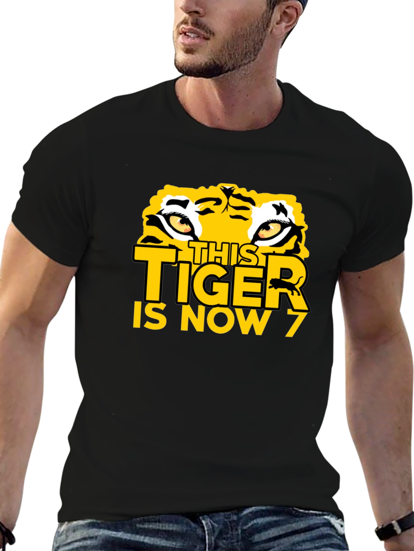 This Tiger is Now 7 Birthday T-Shirt