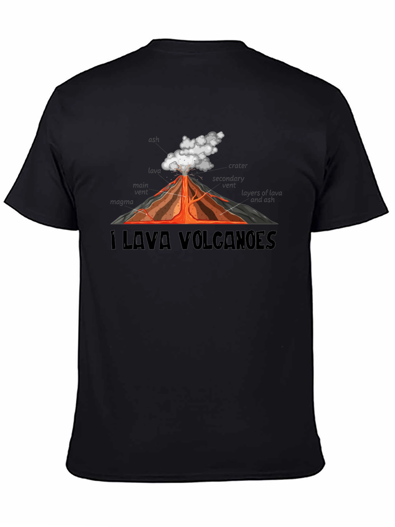 I Lava Volcanoes T-Shirt - Erupting with Style!