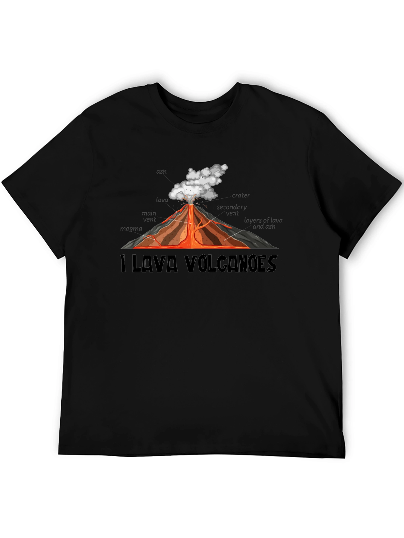 I Lava Volcanoes T-Shirt - Erupting with Style!