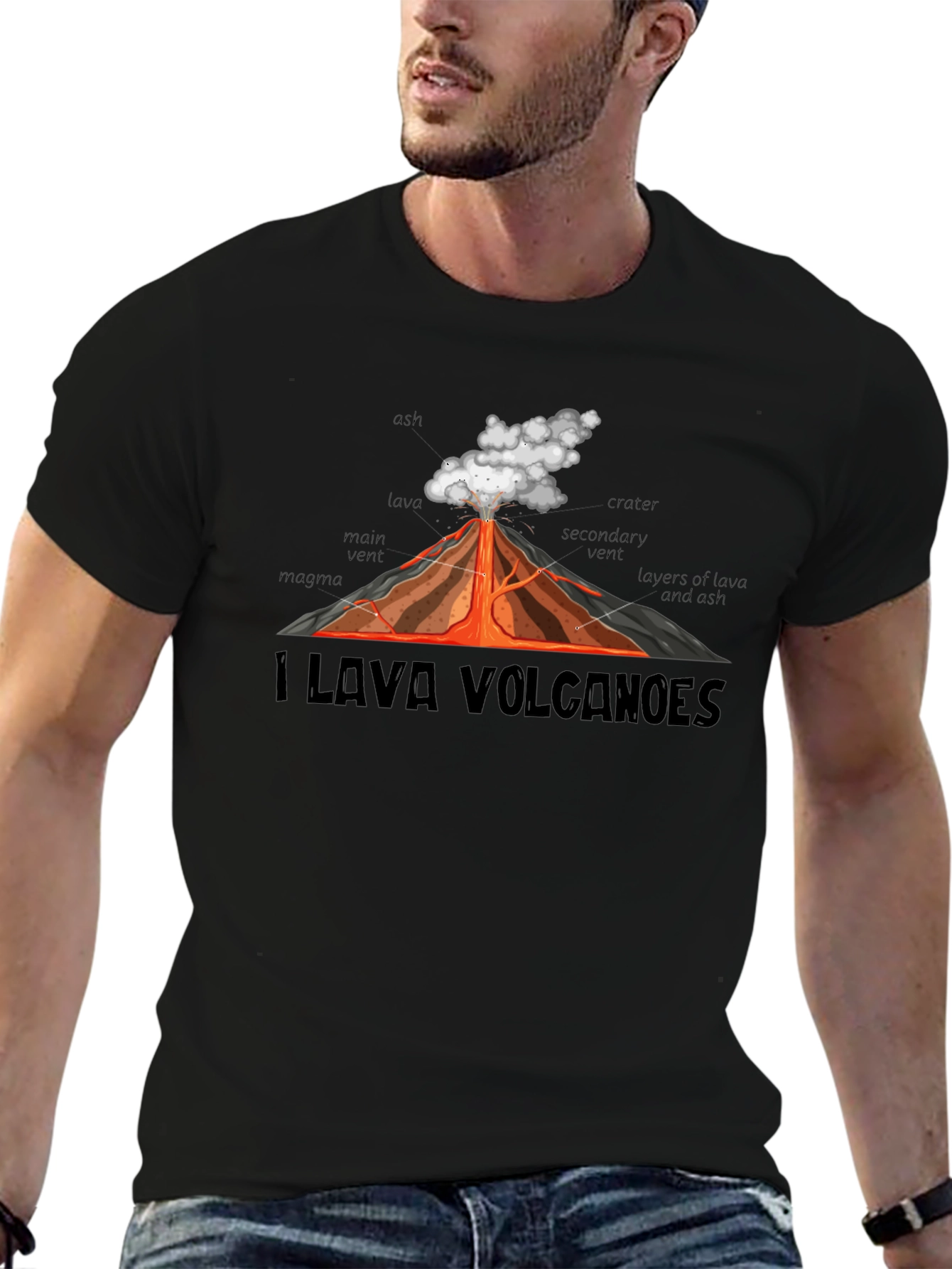 I Lava Volcanoes T-Shirt - Erupting with Style!