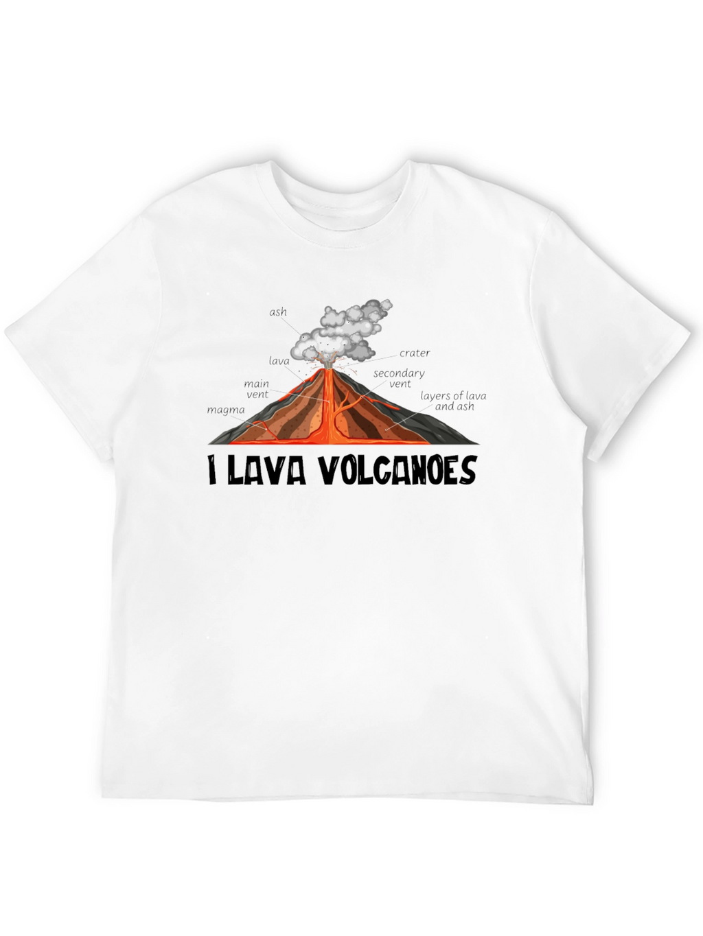 I Lava Volcanoes T-Shirt - Erupting with Style!