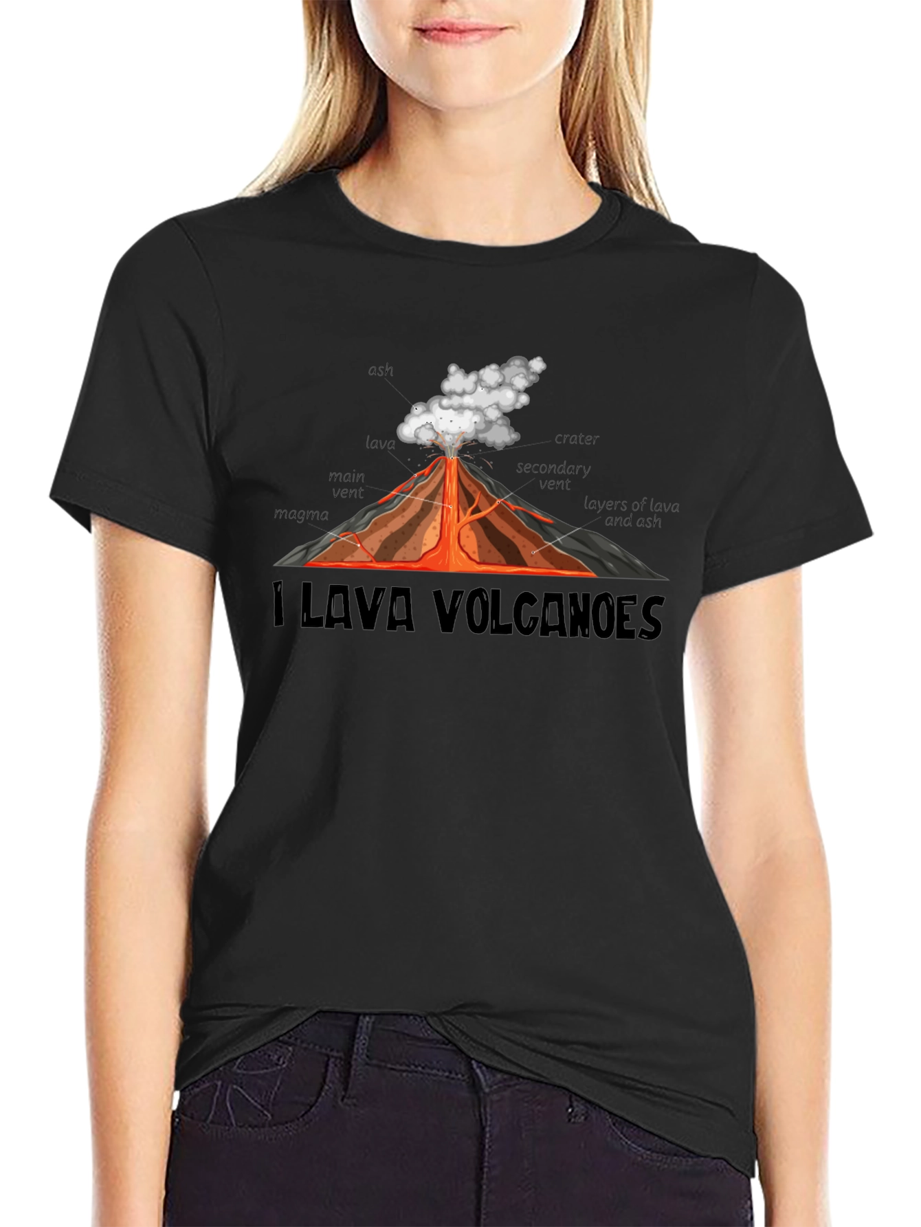 I Lava Volcanoes T-Shirt - Erupting with Style!