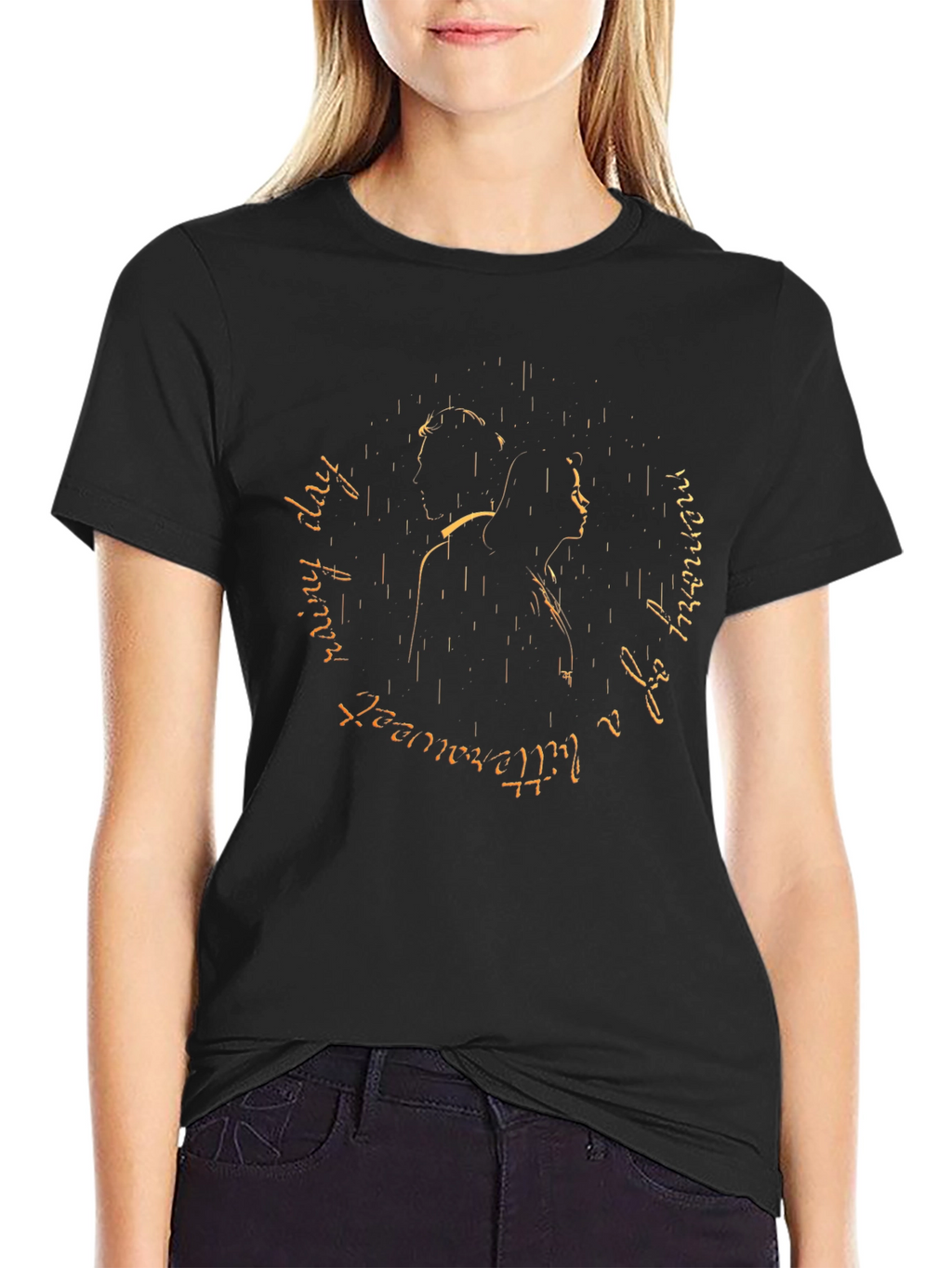 Bittersweet Memory Rainy Day Graphic T-Shirt