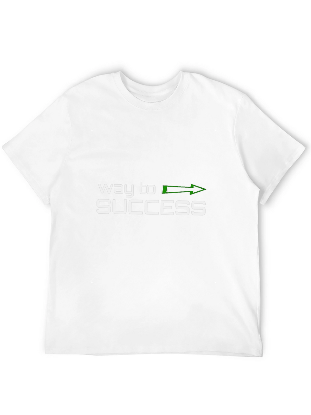 Way To Success T-Shirt: Motivational Arrow Design