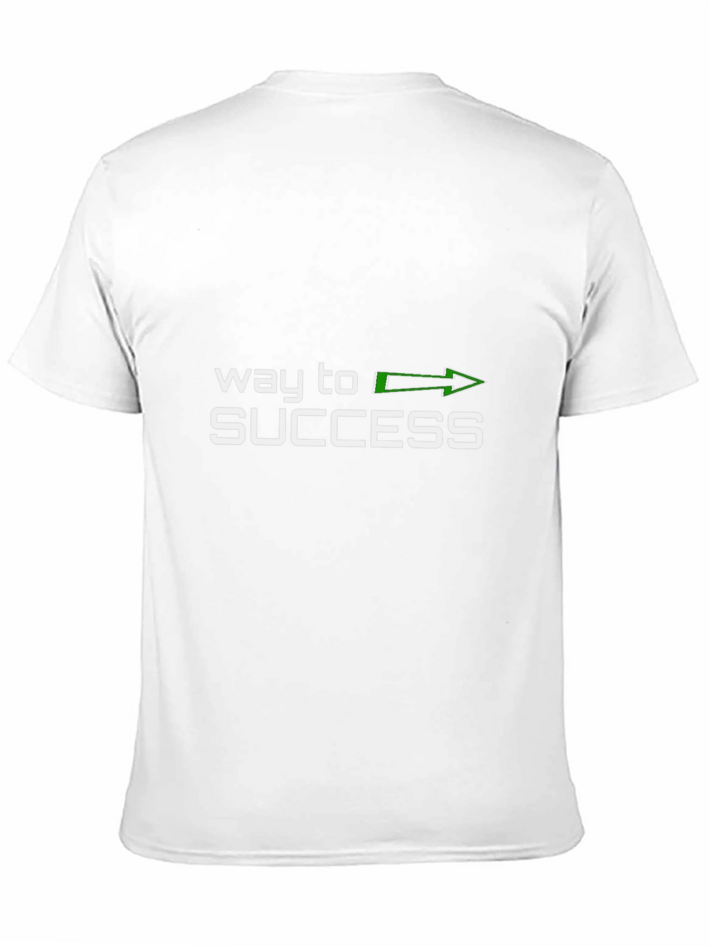 Way To Success T-Shirt: Motivational Arrow Design