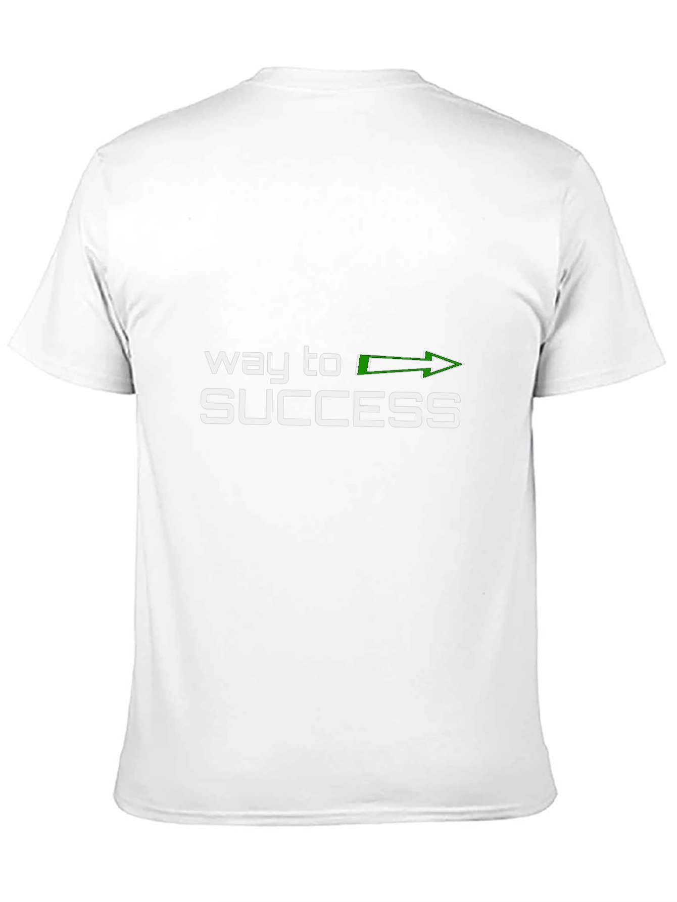 Way To Success T-Shirt: Motivational Arrow Design