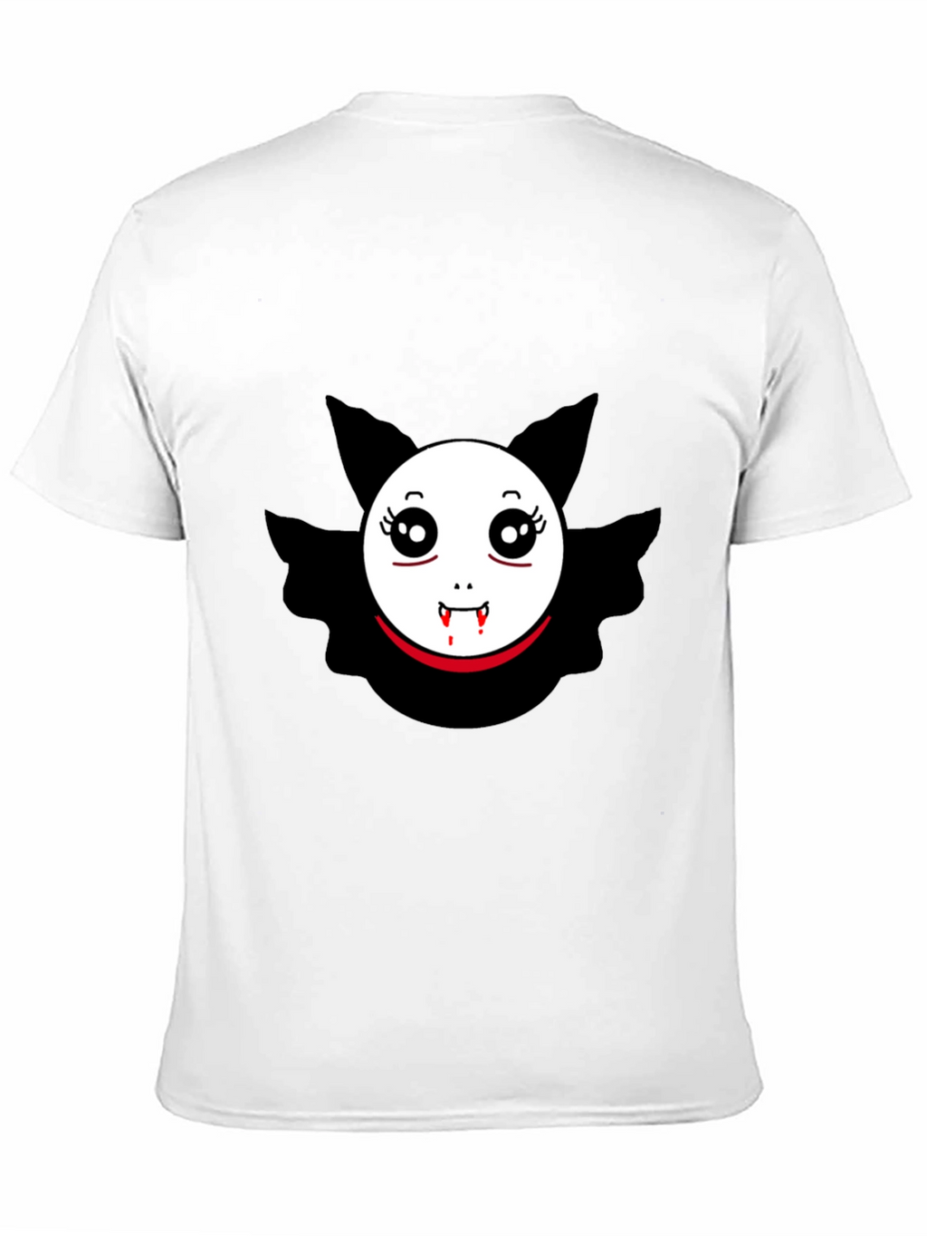 Vampire Bat Graphic Tee - Spooky Cute Design