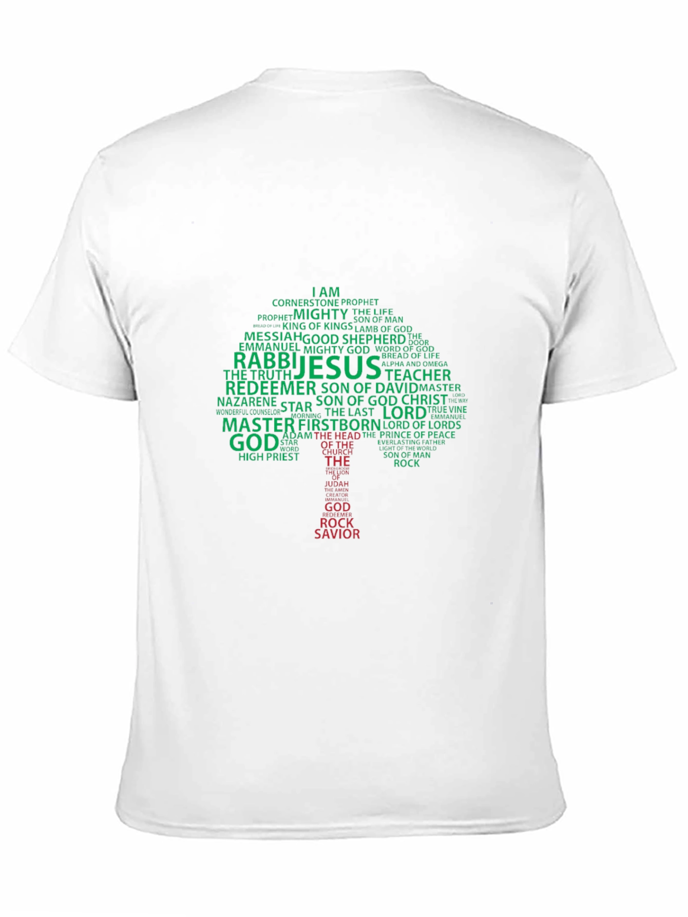 Word Cloud Graphic T-Shirt