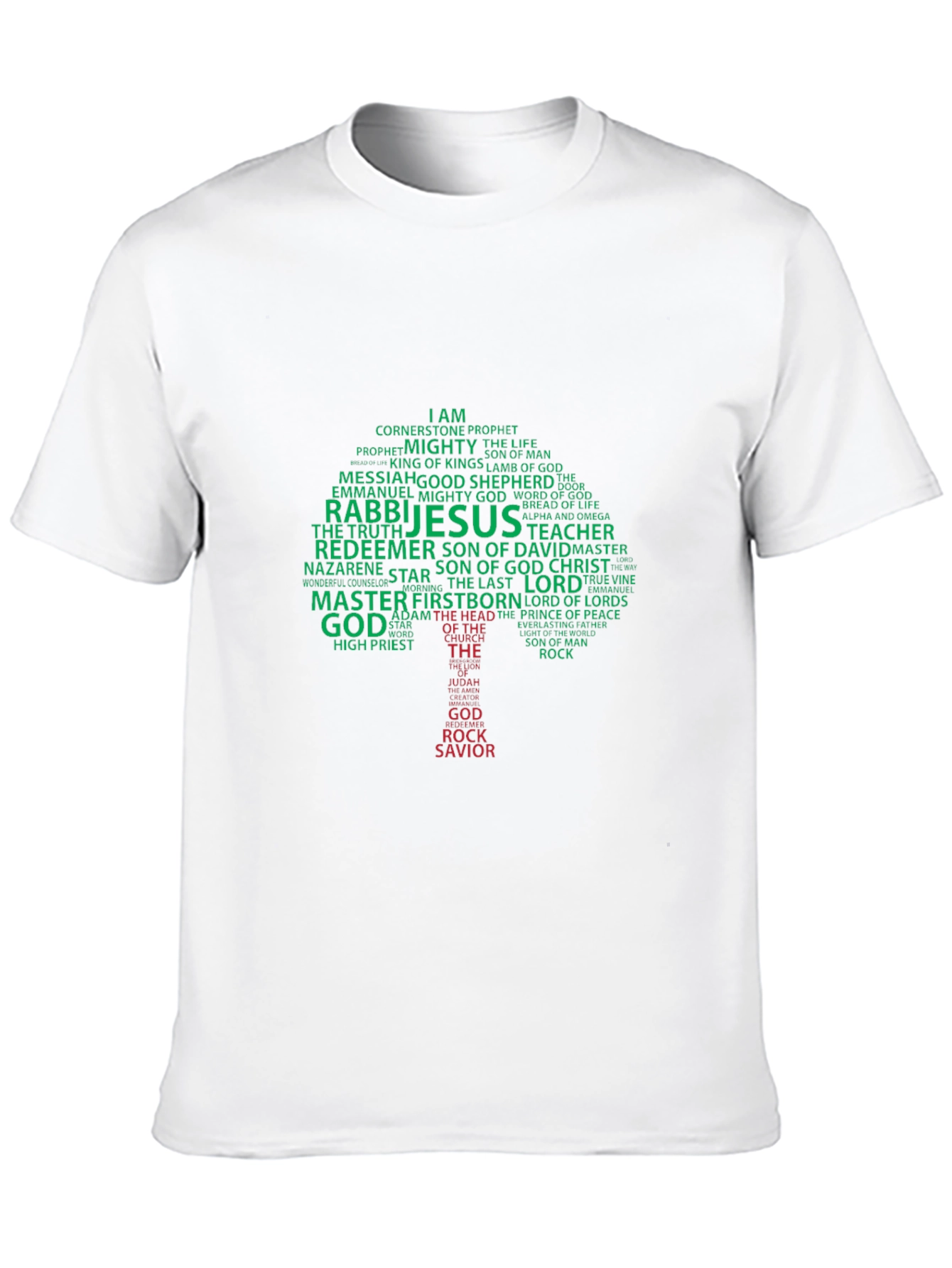 Word Cloud Graphic T-Shirt