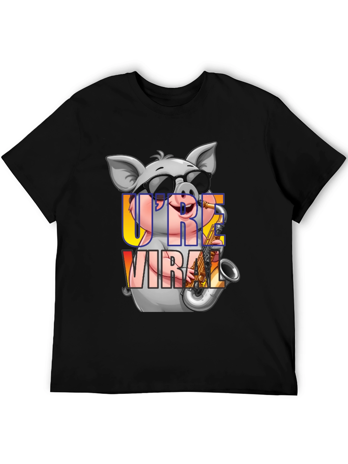 Cool Pig Saxophone T-Shirt