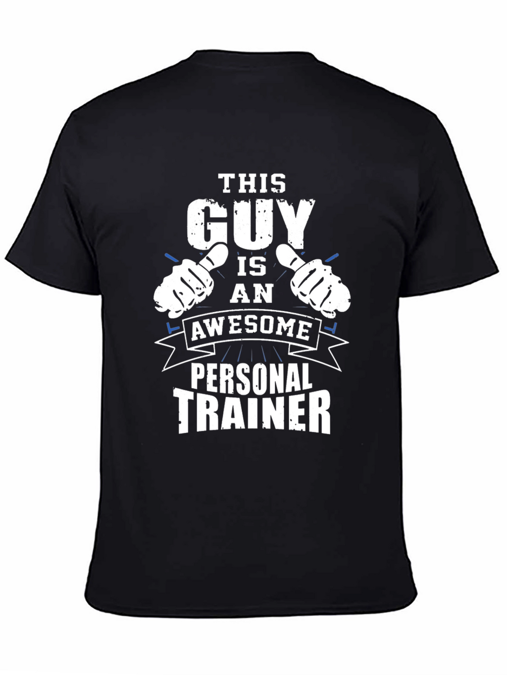 Awesome Personal Trainer Black T-Shirt