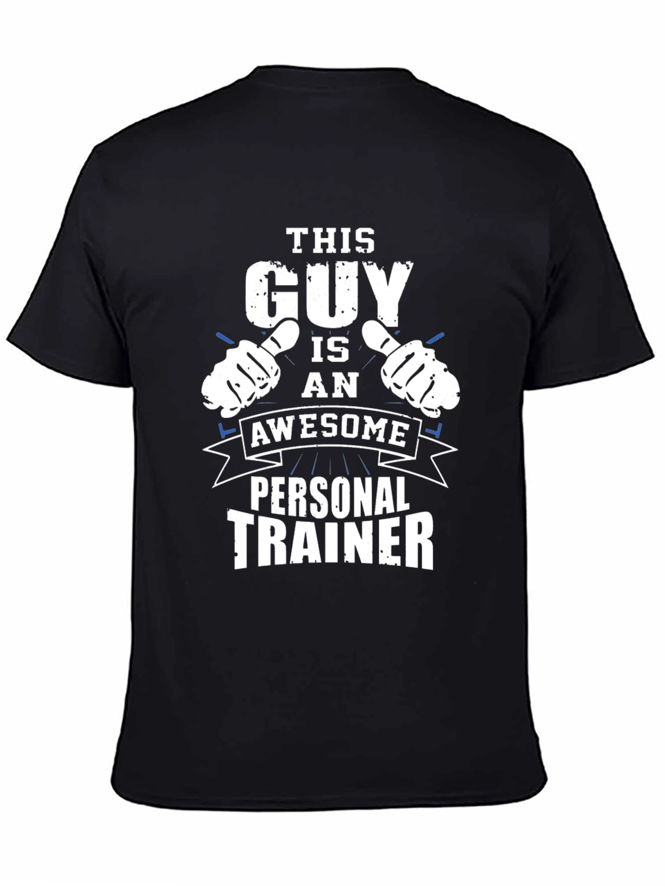 Awesome Personal Trainer Black T-Shirt