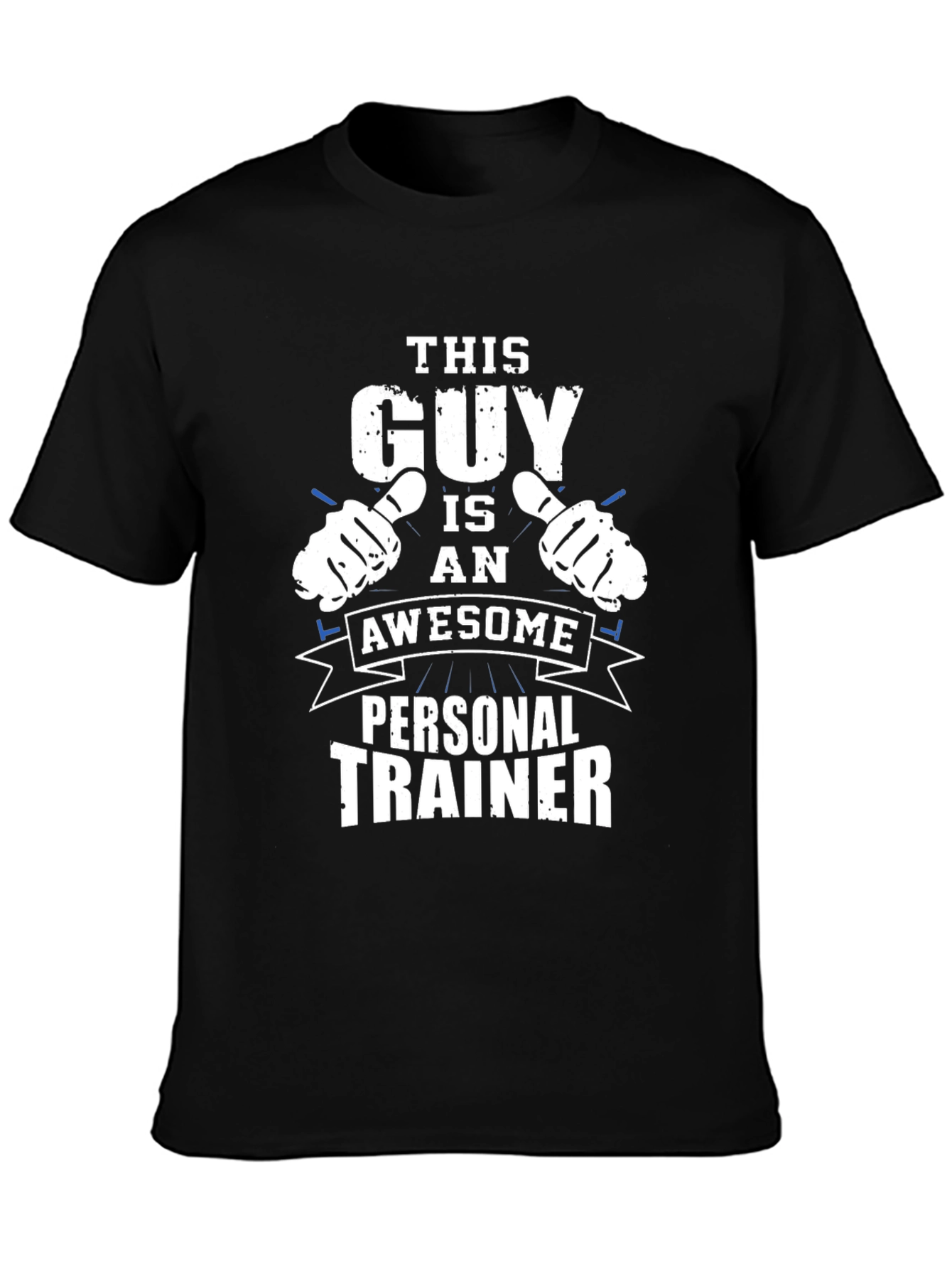 Awesome Personal Trainer Black T-Shirt