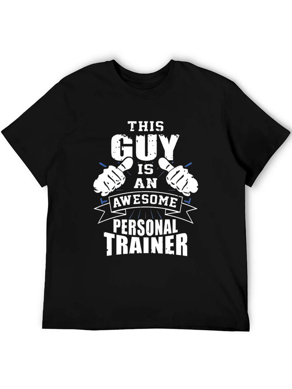Awesome Personal Trainer Black T-Shirt