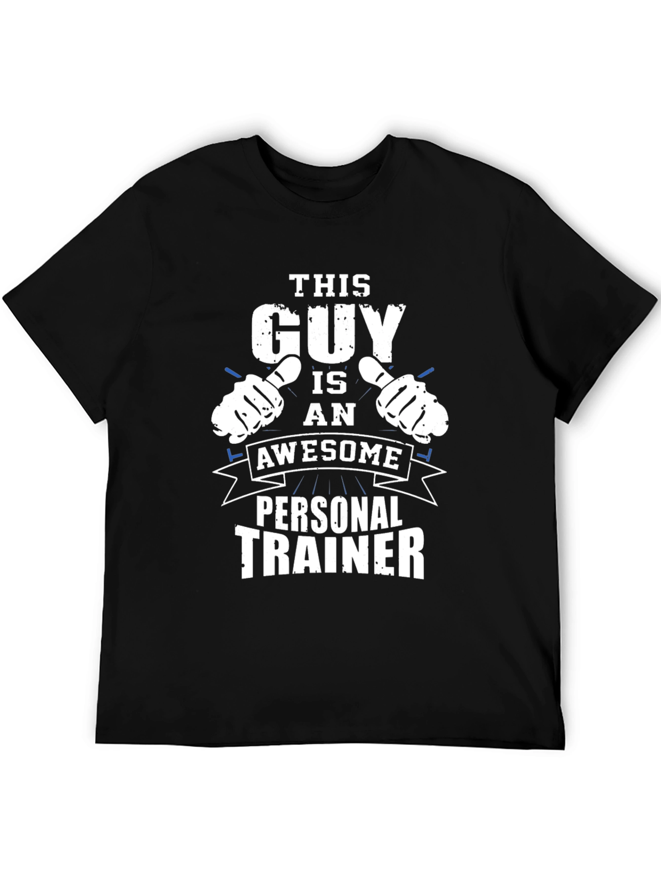 Awesome Personal Trainer Black T-Shirt