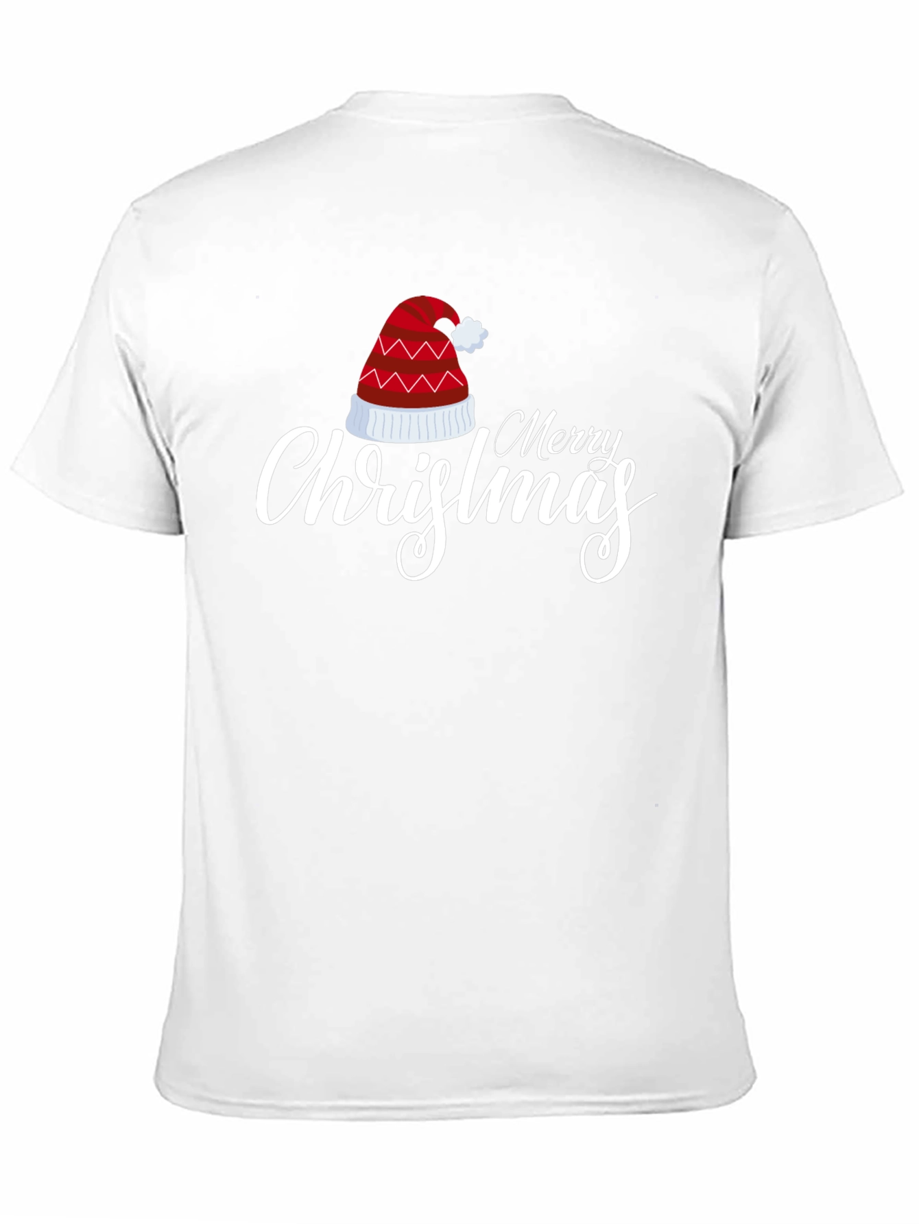 Merry Christmas Hat Graphic T-Shirt