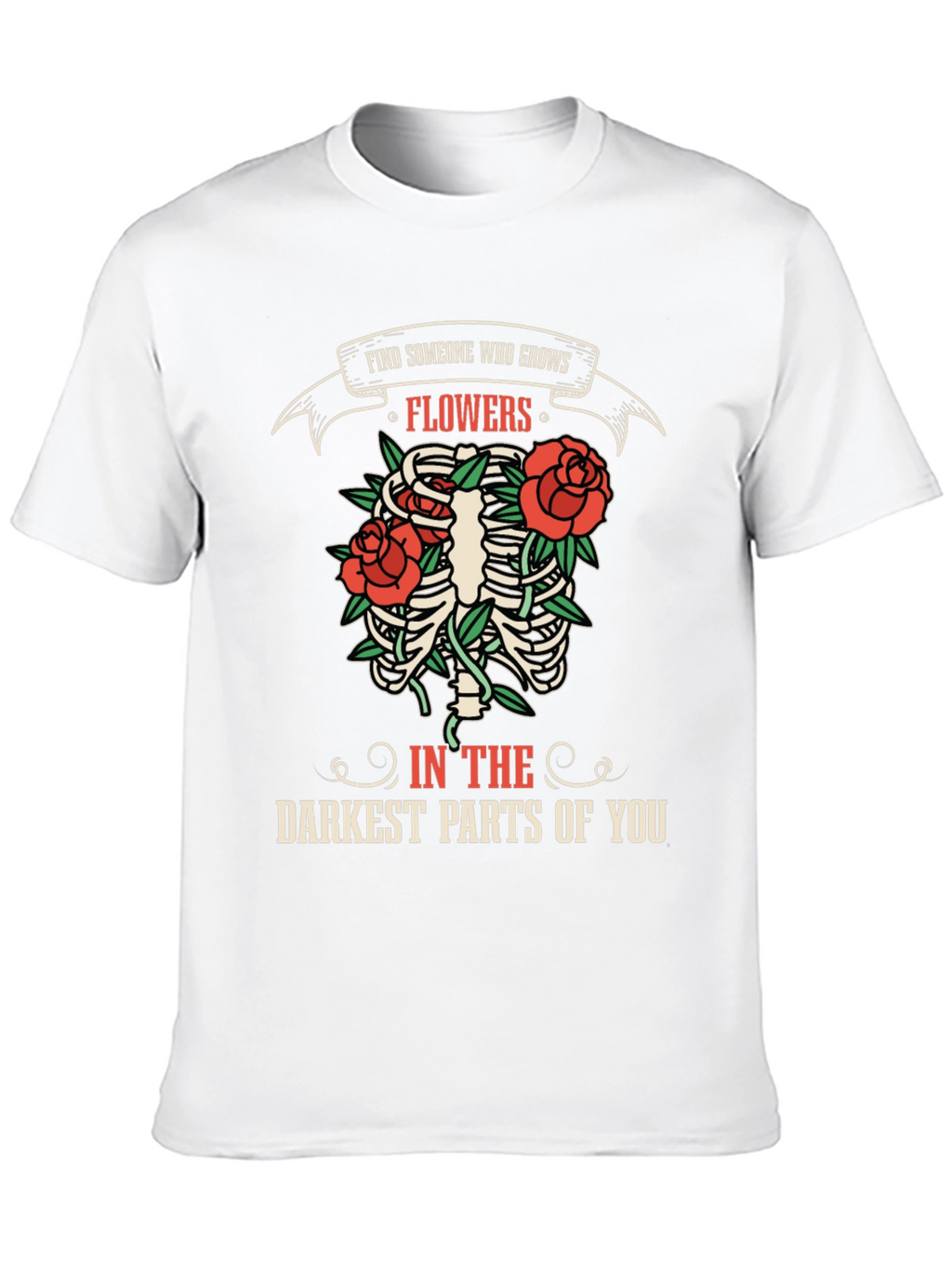 Find Someone Who Grows Flowers Graphic T-Shirt