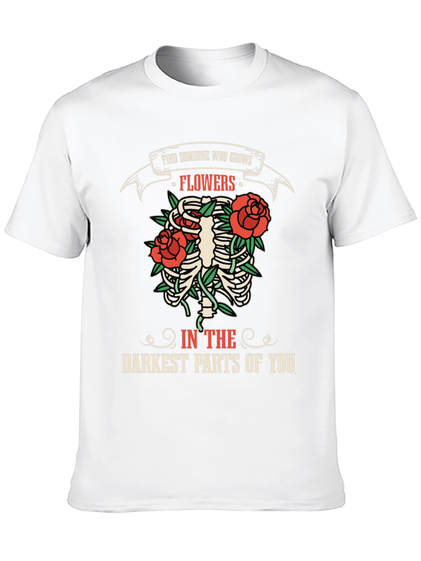 Find Someone Who Grows Flowers Graphic T-Shirt