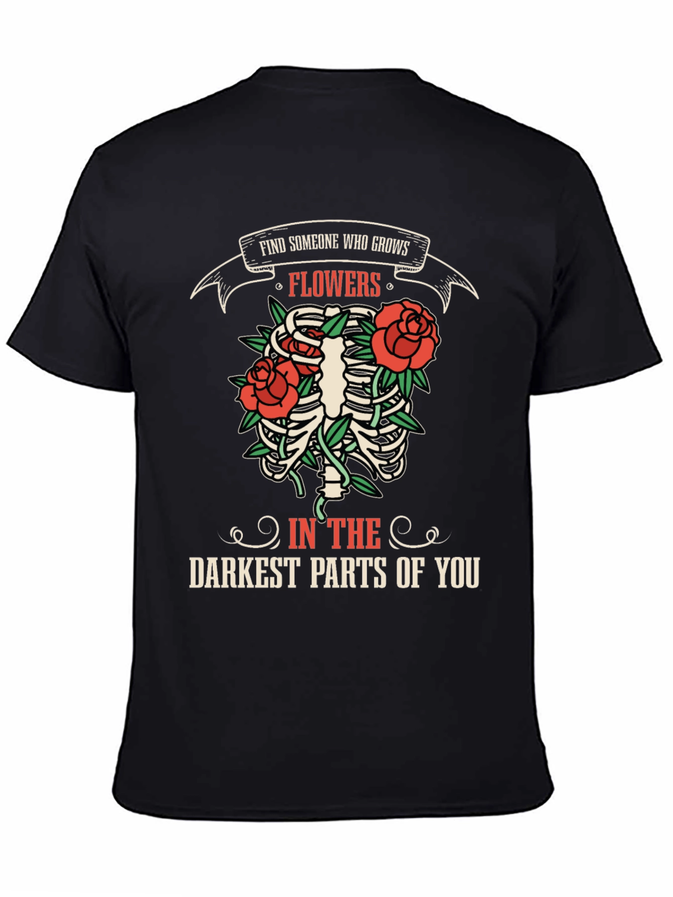 Find Someone Who Grows Flowers Graphic T-Shirt