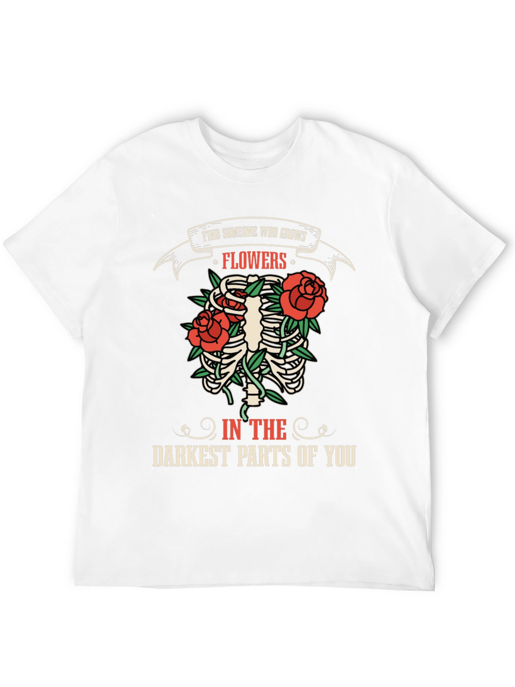 Find Someone Who Grows Flowers Graphic T-Shirt