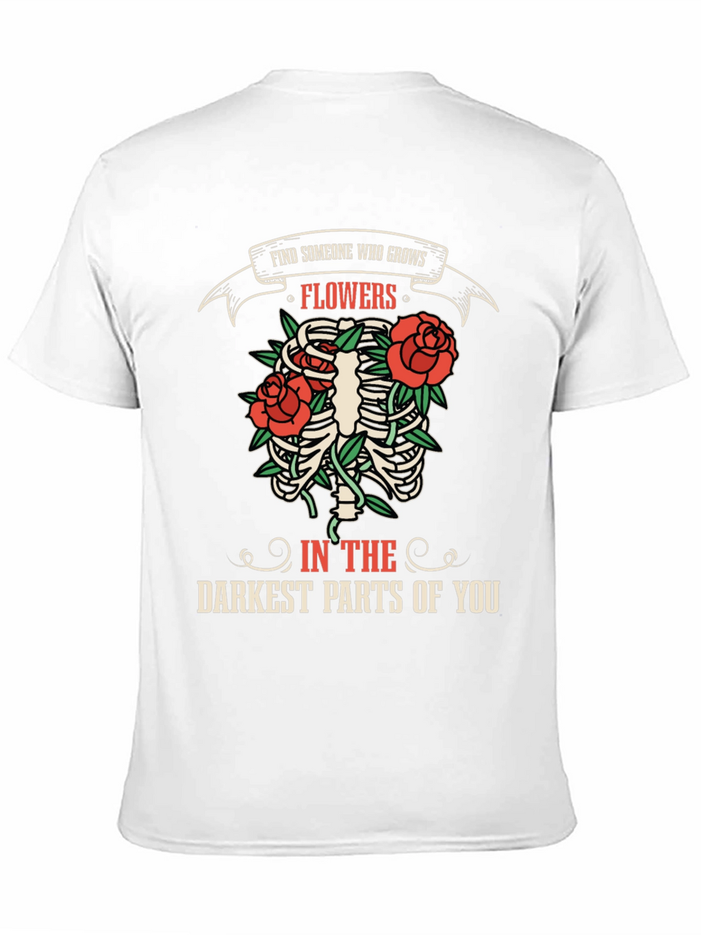 Find Someone Who Grows Flowers Graphic T-Shirt