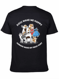 Dogs Make Me Happy T-Shirt