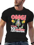 OMG! 10th Birthday Mermaid T-Shirt