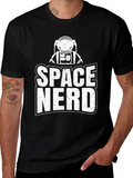 Space Nerd T-Shirt - Astronaut Graphic Tee