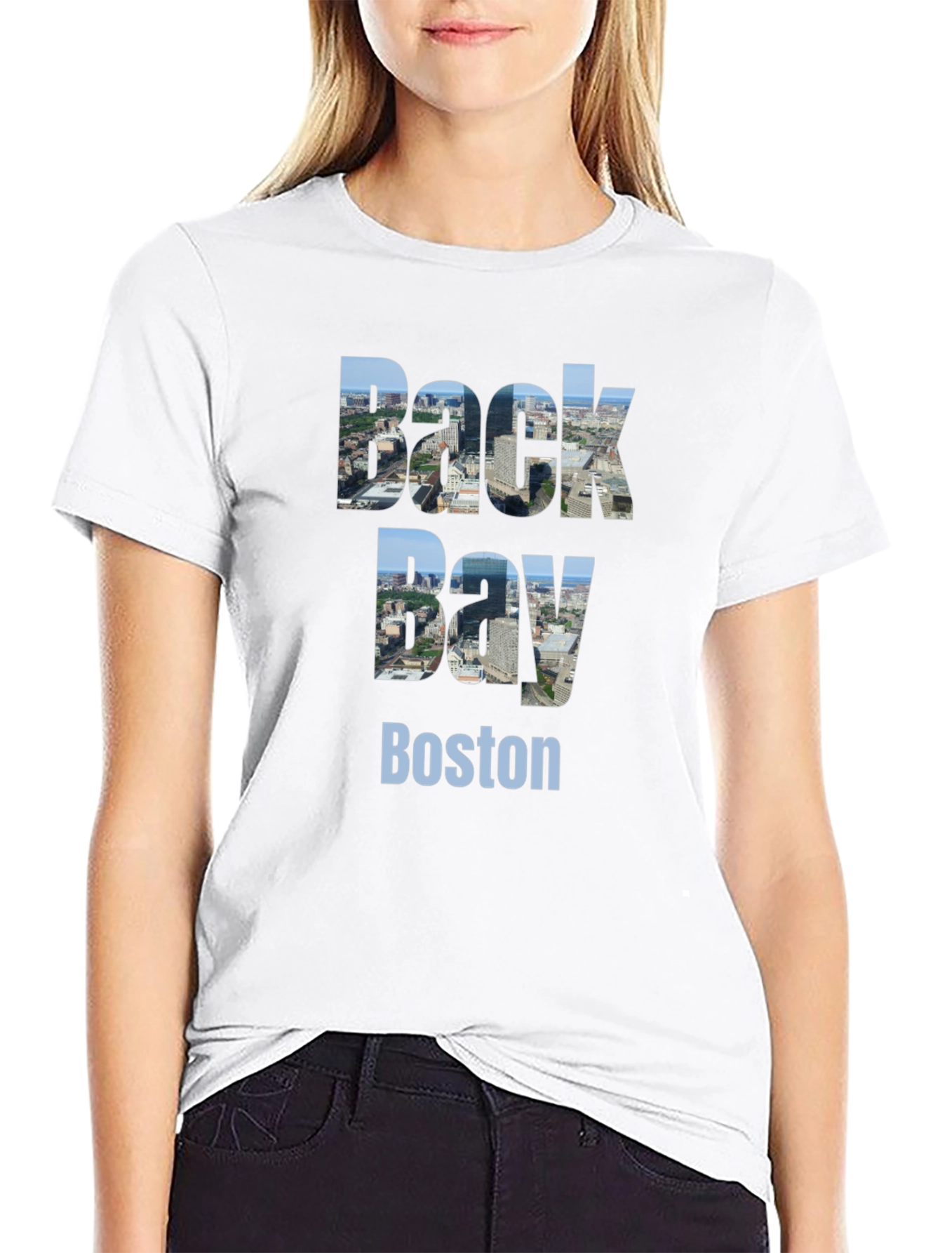 Back Bay Boston Graphic Tee | Unisex Short Sleeve T-Shirt