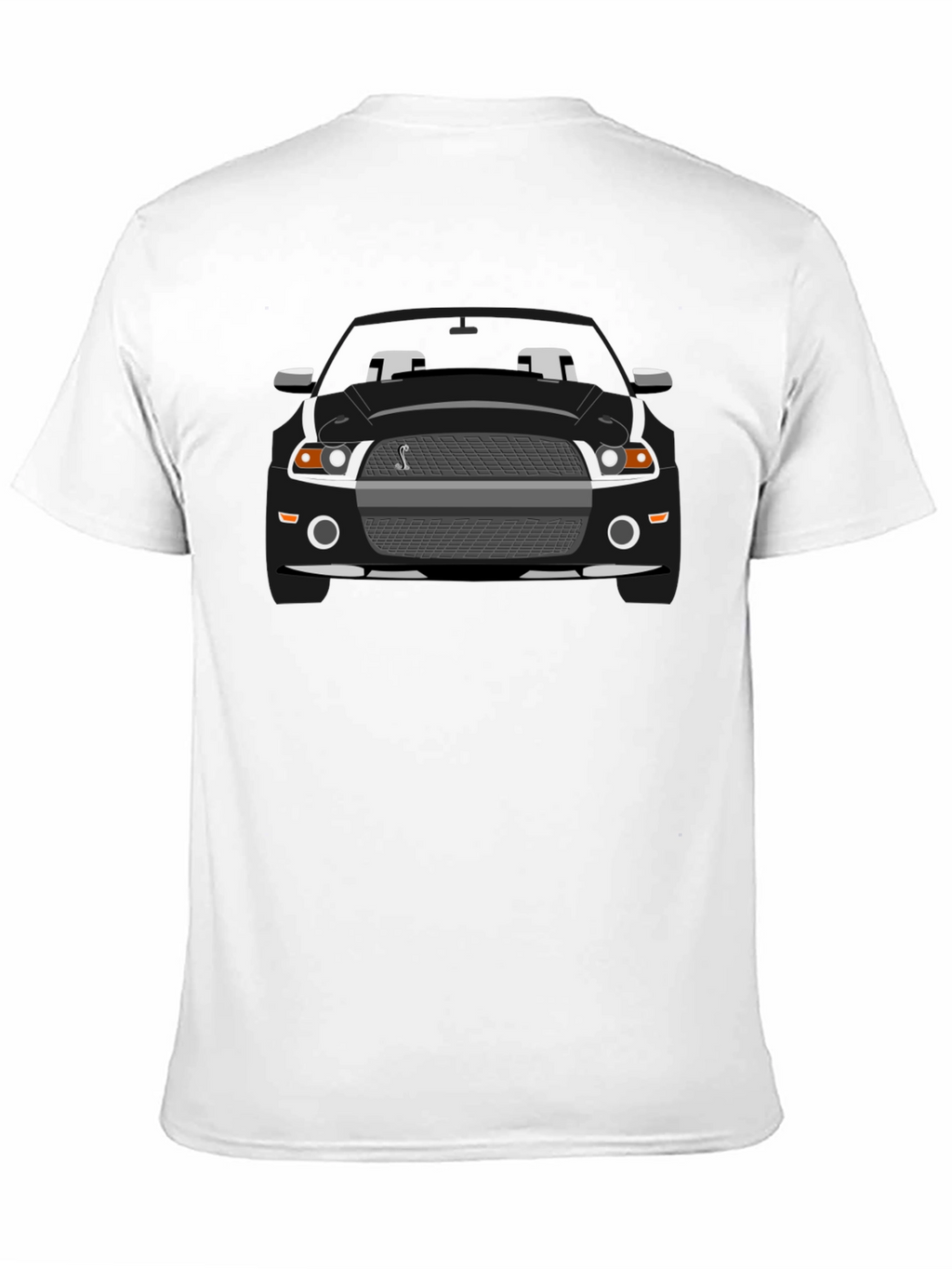 Black Mustang Cobra Graphic T-Shirt