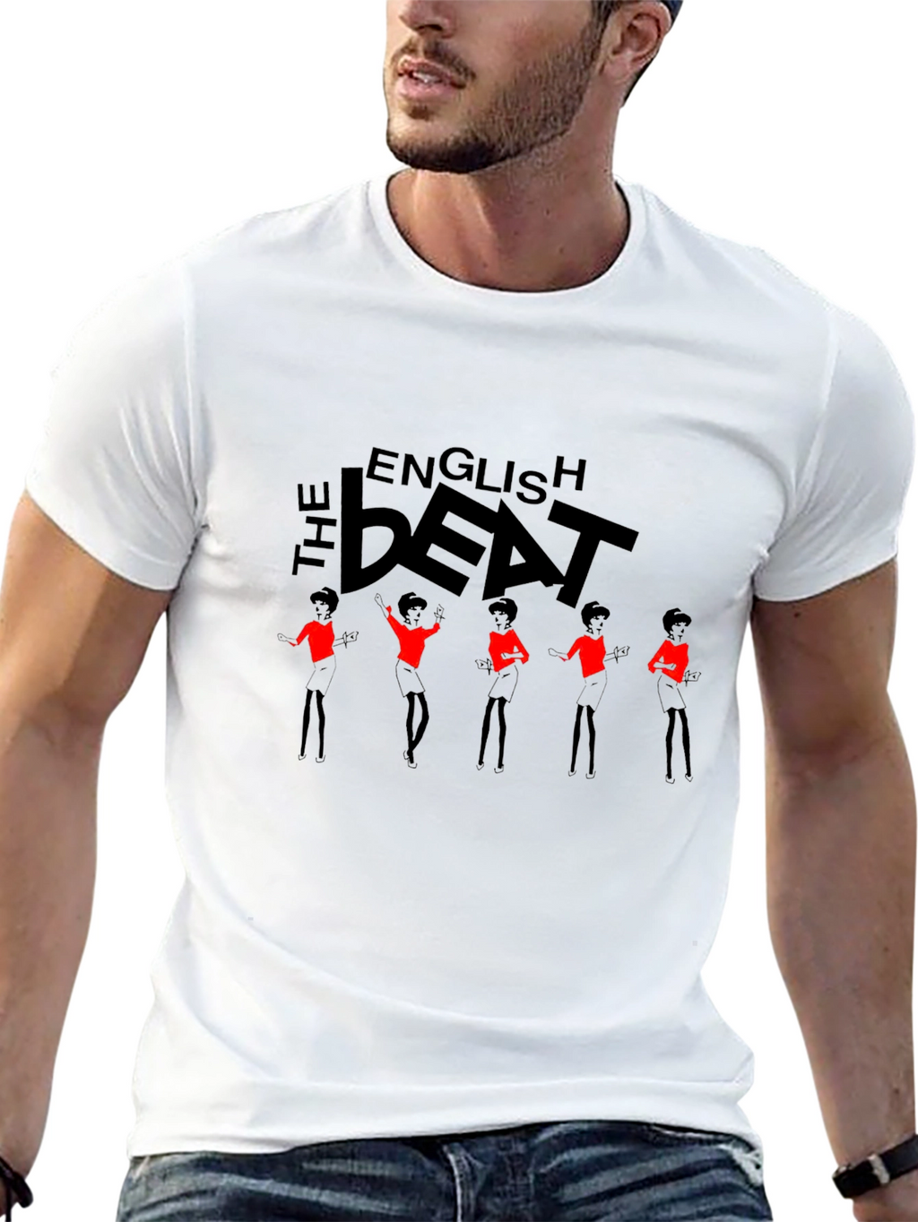 The English Beat Graphic T-Shirt - Retro Band Tee