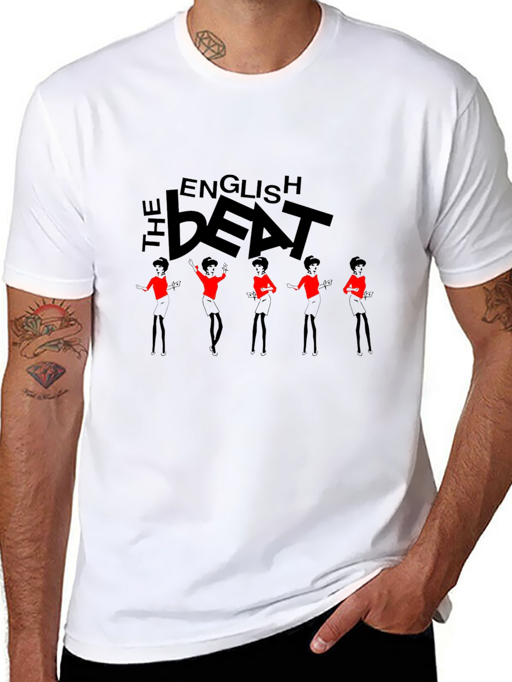 The English Beat Graphic T-Shirt - Retro Band Tee
