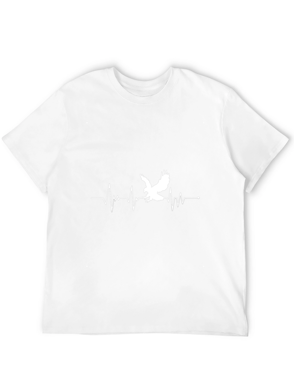 Eagle Heartbeat Graphic Print T-Shirt