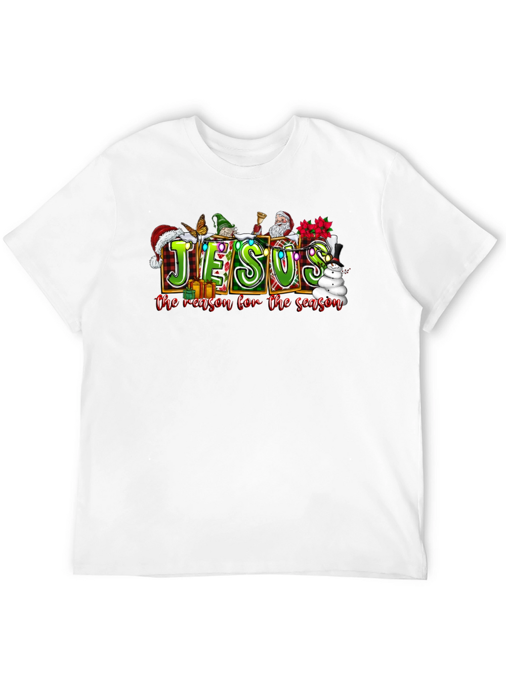 Jesus The Reason For The Season Christmas T-Shirt