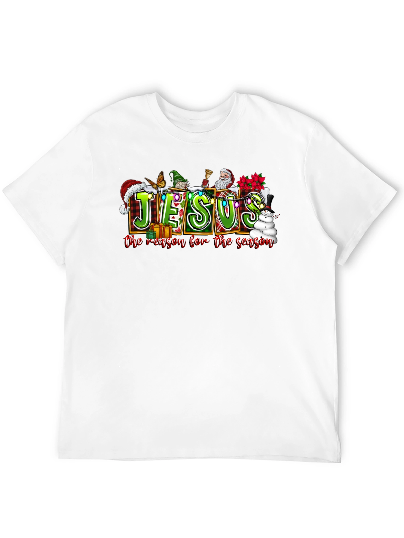 Jesus The Reason For The Season Christmas T-Shirt