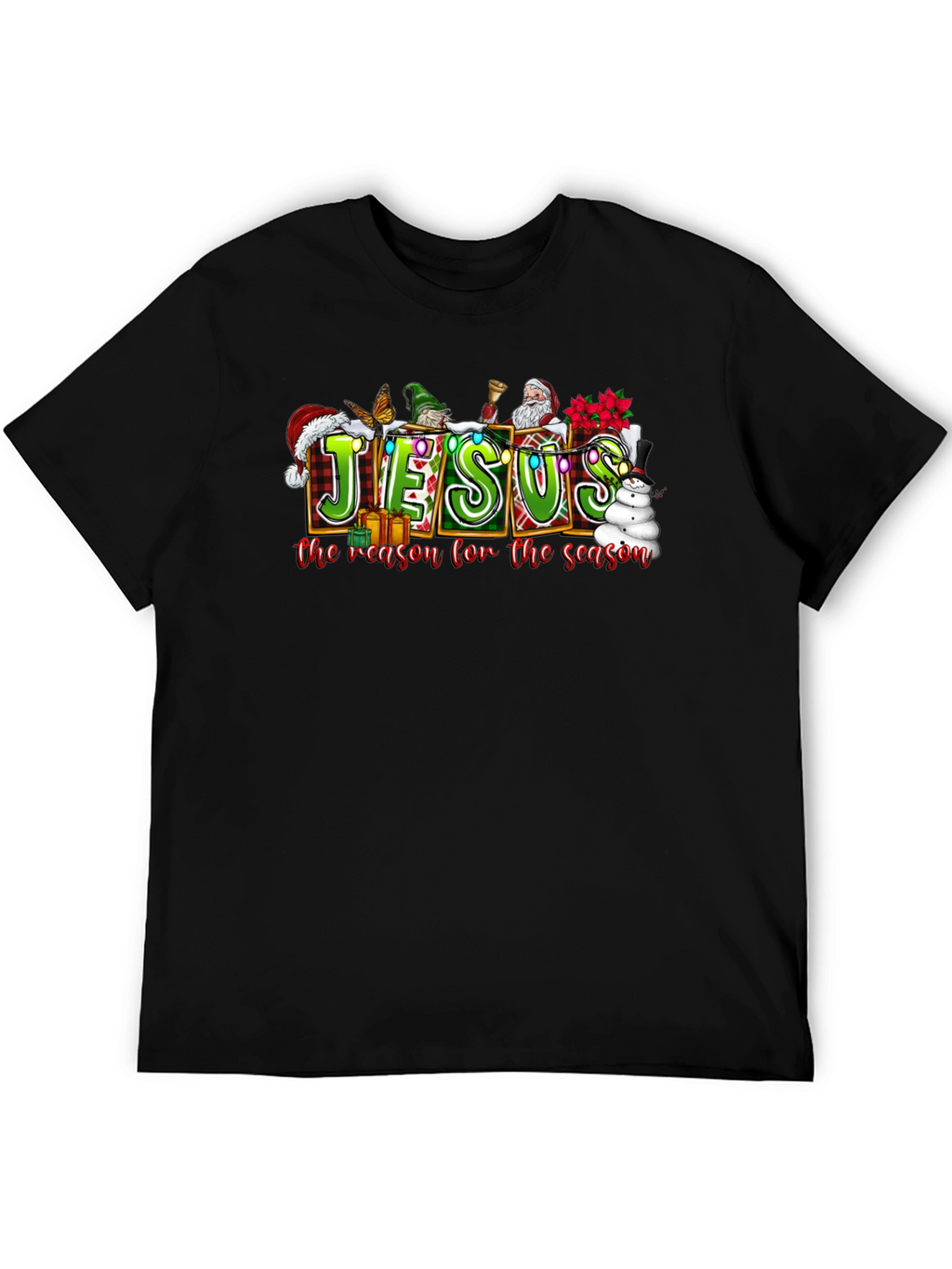 Jesus The Reason For The Season Christmas T-Shirt