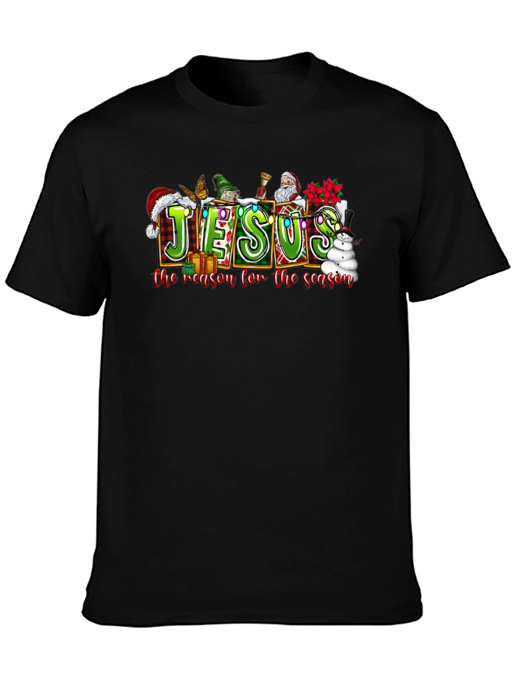 Jesus The Reason For The Season Christmas T-Shirt