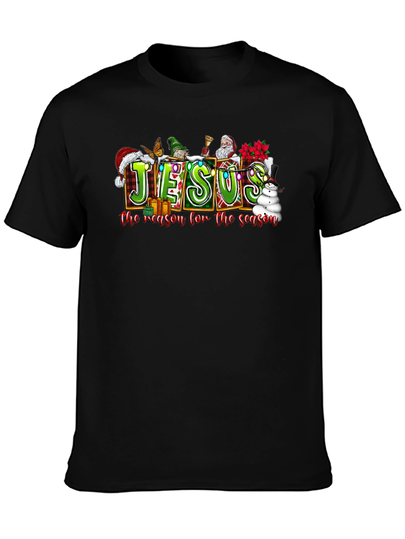 Jesus The Reason For The Season Christmas T-Shirt