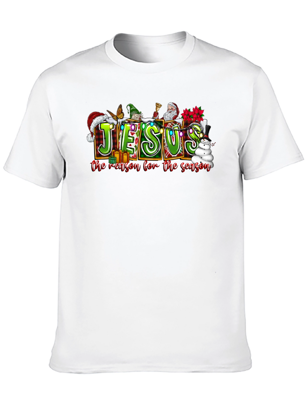 Jesus The Reason For The Season Christmas T-Shirt